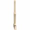 Ekena Millwork Saratoga Rough Sawn Timber Gable Bracket, Douglas Fir, 84"W x 35"H x 2"D x 4"F, 10/12 Pitch GBW084X35X0204SAR00RDF - alternate 3